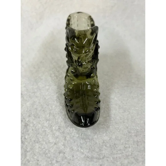 Fenton‎ Art Glass Hobnail Shoe Slipper Figurine Collectible Decor - Picture 3 of 6